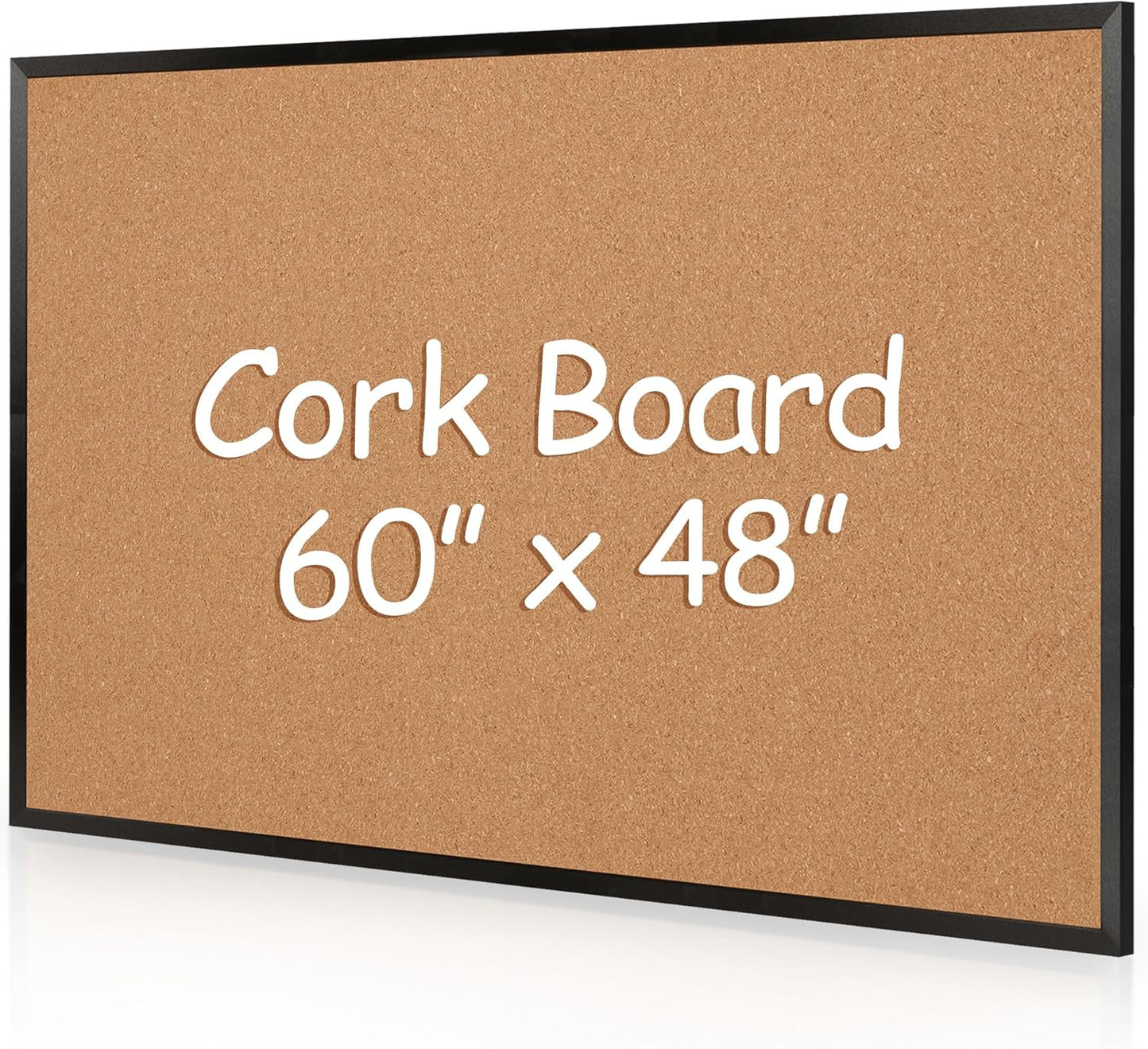 Extra Large Cork Bulletin Board for Home, Office & School