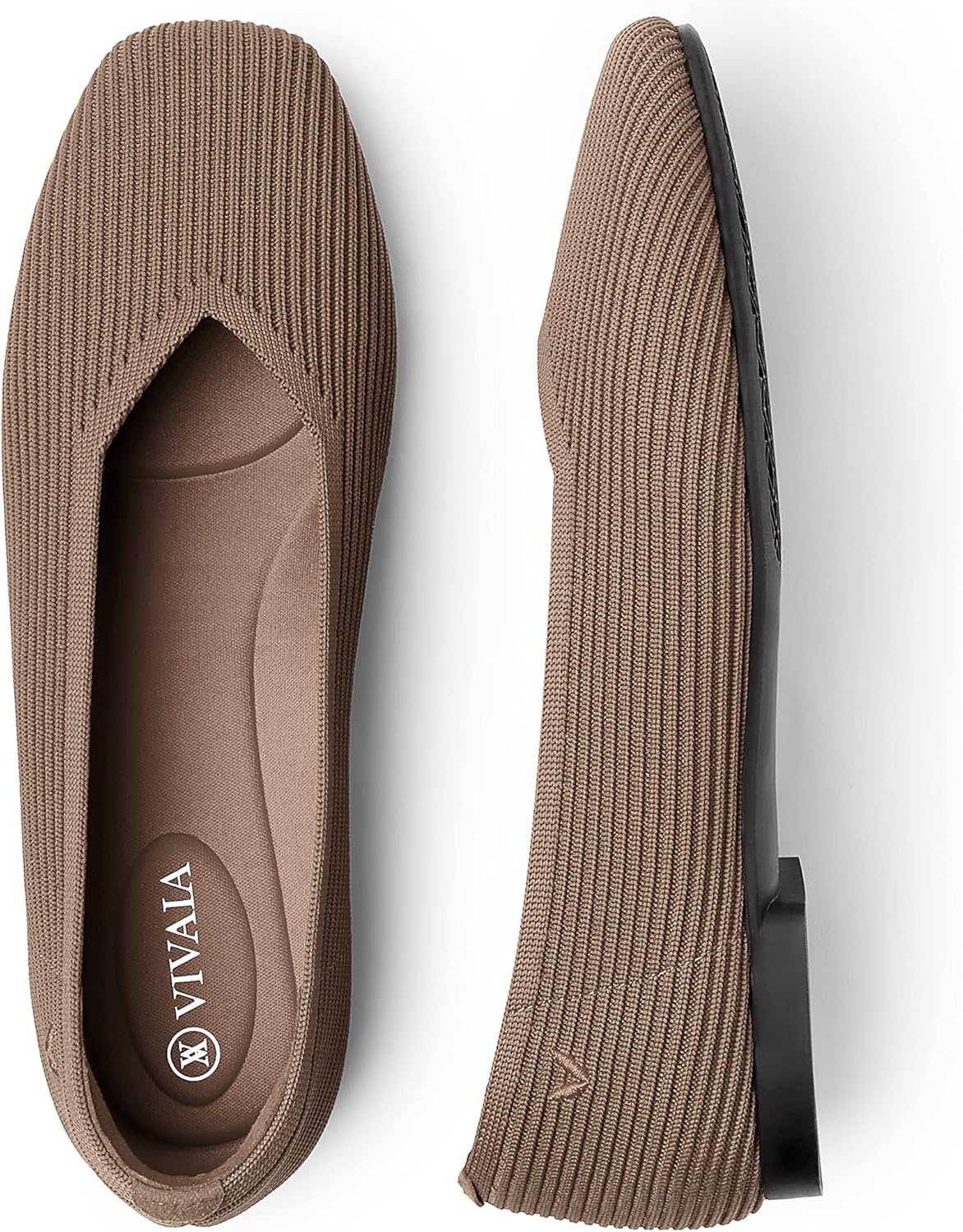VIVAIA Margot 2.0 Women's Casual Flats Comfortable Square-Toe