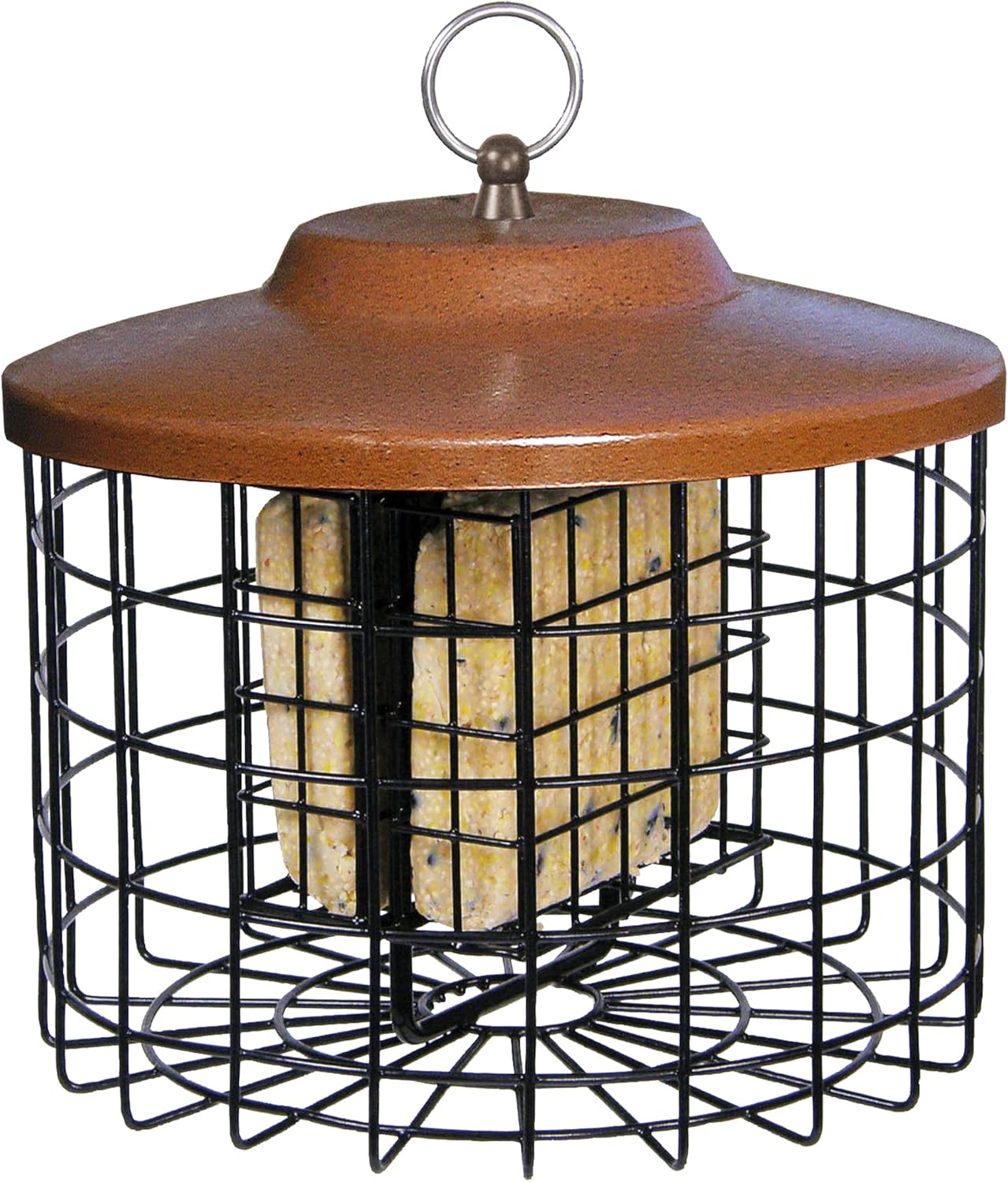 Squirrel-X Double Suet Feeder for Small Birds, 2 Cake Capacity