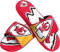 Mens NFL Team Logo Sport Shower Gel Slide Flip Flop Sandals - Team Fit