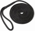 Double Braided Nylon Dock Line - Stretch Resistant 12 Spliced Eye