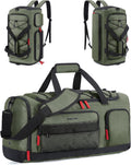 Gym Bag for Men & Women 35L Duffel Backpack - Travel Ready