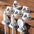 Magnetic Cable Clips Desk Cord Organizer - Smooth One-Hand Cable
