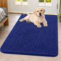 Dog Door Mat for Muddy Paws 40x32 - Absorbent Chenille Mud Mat