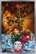 Demon Slayer: Infinity Castle (2025) Group Key Art Wall Poster