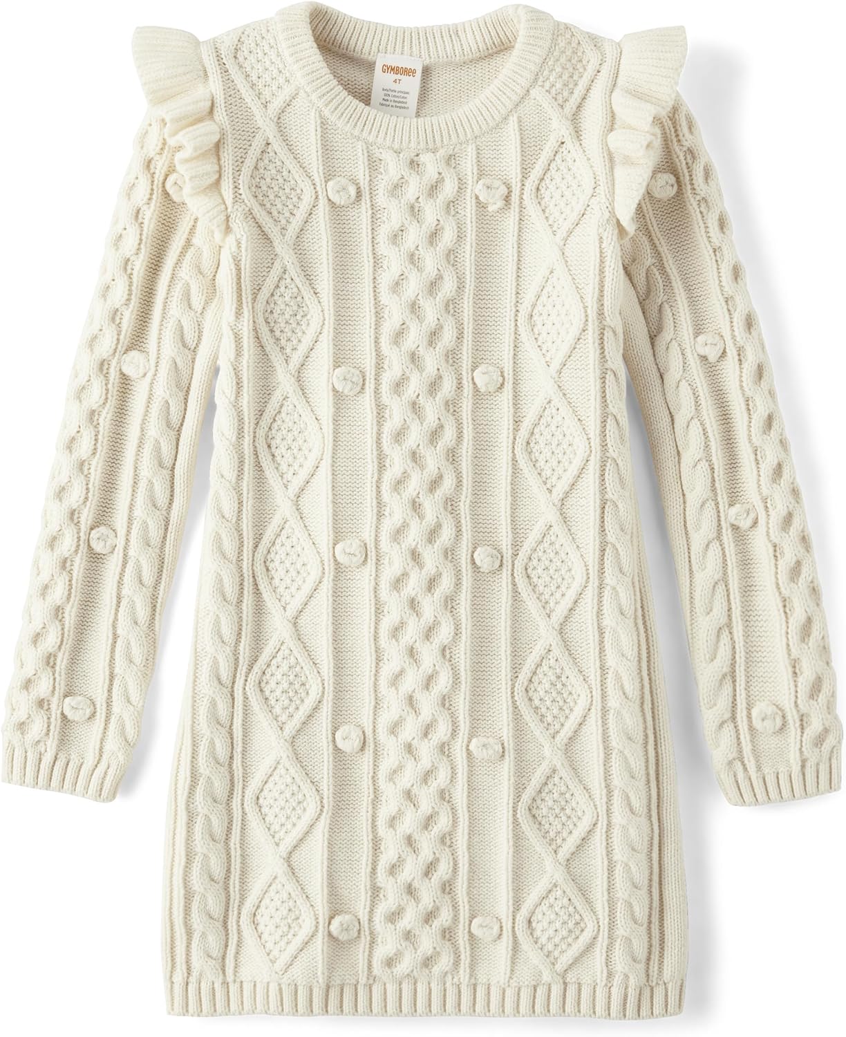 Gymboree Girls' Long Sleeve Sweater Dresses for Winter Fun
