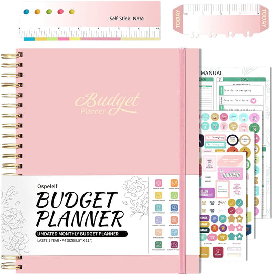 2025 Spiral Budget Planner & Organizer