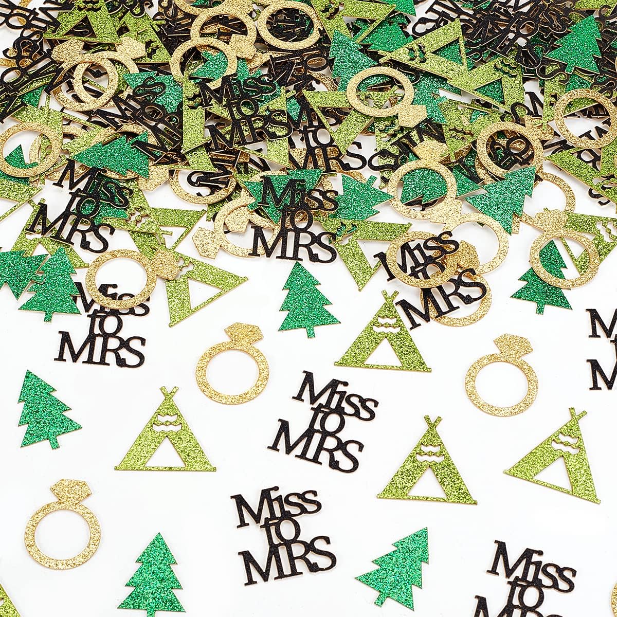 Sparkling Diamond Ring Camp Confetti - 200 Pcs