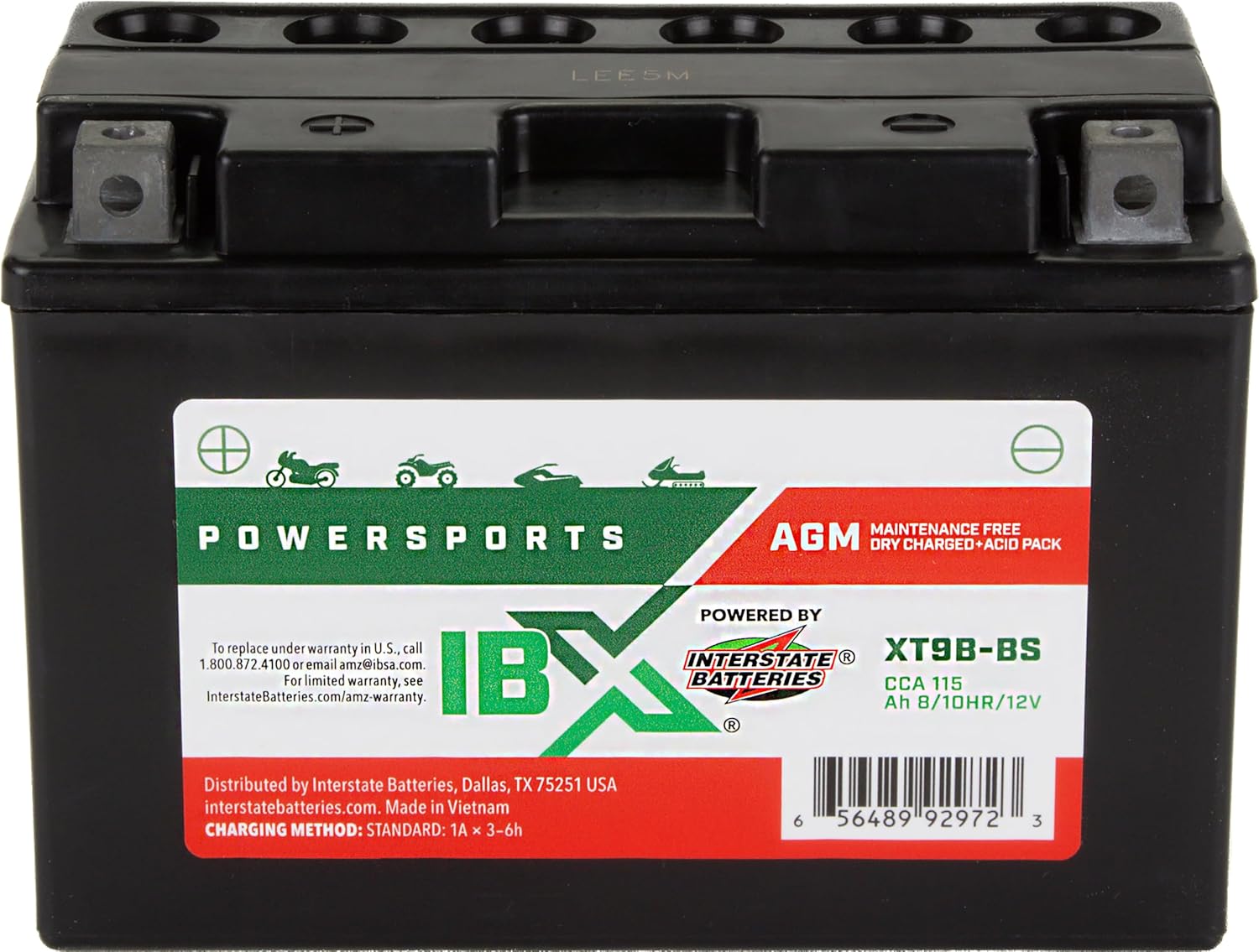 Interstate Batteries YT9B-BS 12V 8Ah Powersports Battery Review
