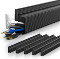 Cable Management 6x15.7in J Channel Cord Organizer - Neat Under-Desk
