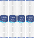 C5030 Pool Filter Cartridges Replacement 4 Pack - NSF Certified