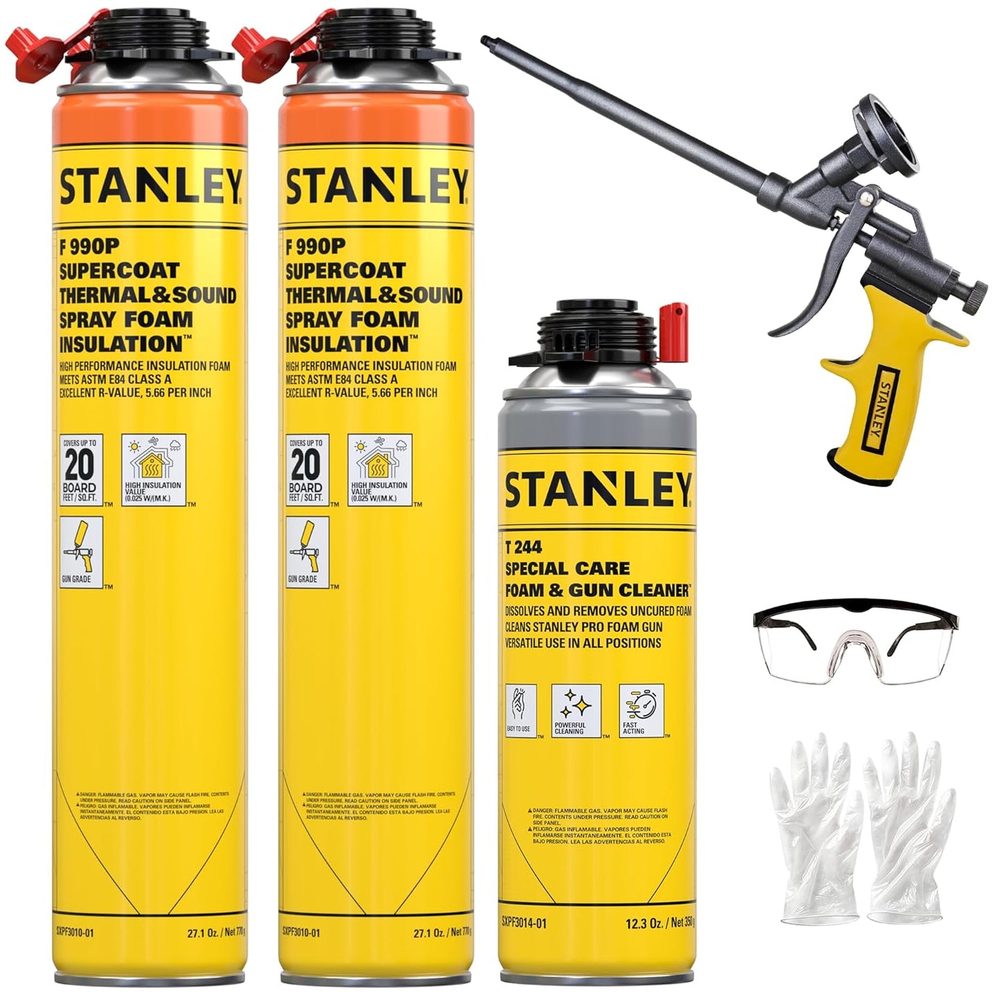 STANLEY F 990P Supercoat Spray Foam Insulation Kit Review