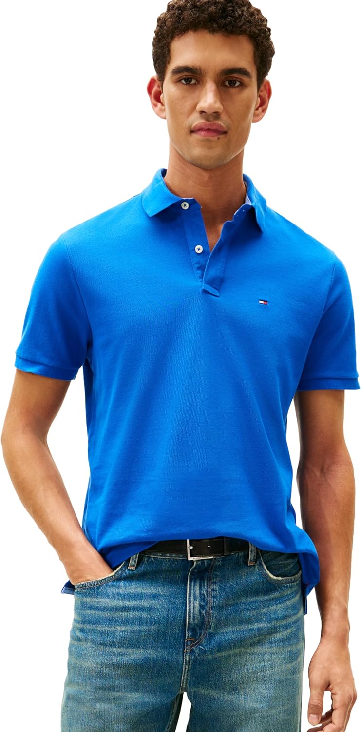 Tommy Hilfiger Men's Short Sleeve Cotton Pique Polo Shirt Review