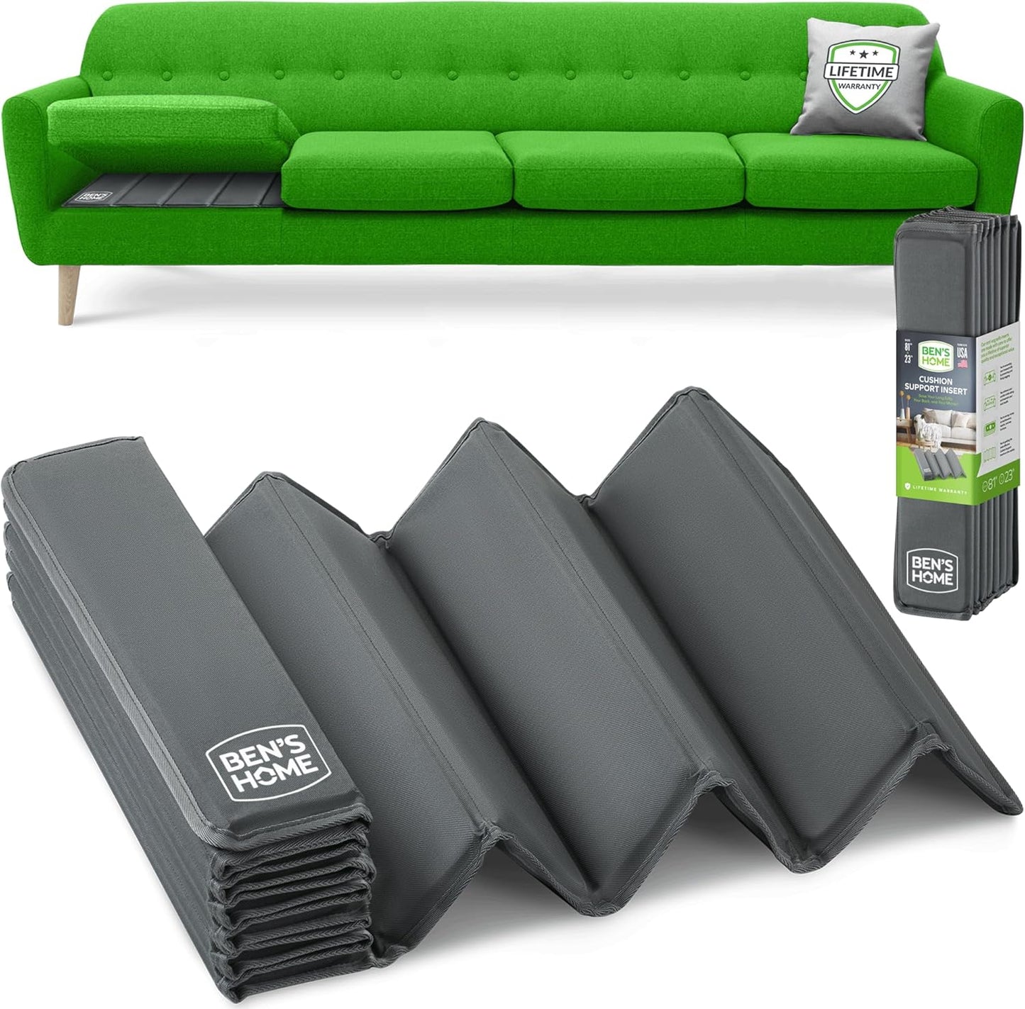 Deep Couch Cushion Support for Sagging Seats - Heavy Duty Board