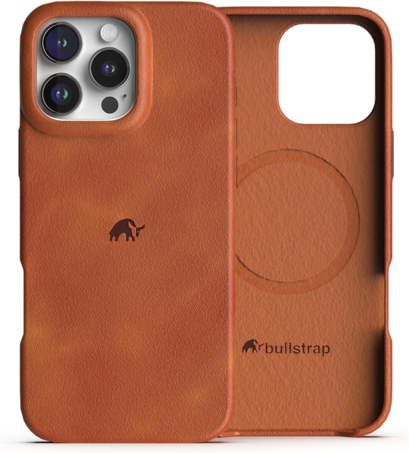 Premium Handcrafted Leather Case for iPhone 16 Pro Max - Sienna