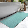 Bath Mat Absorbent Quick Dry Bathroom Floor Mat 24in x 70in - Thin