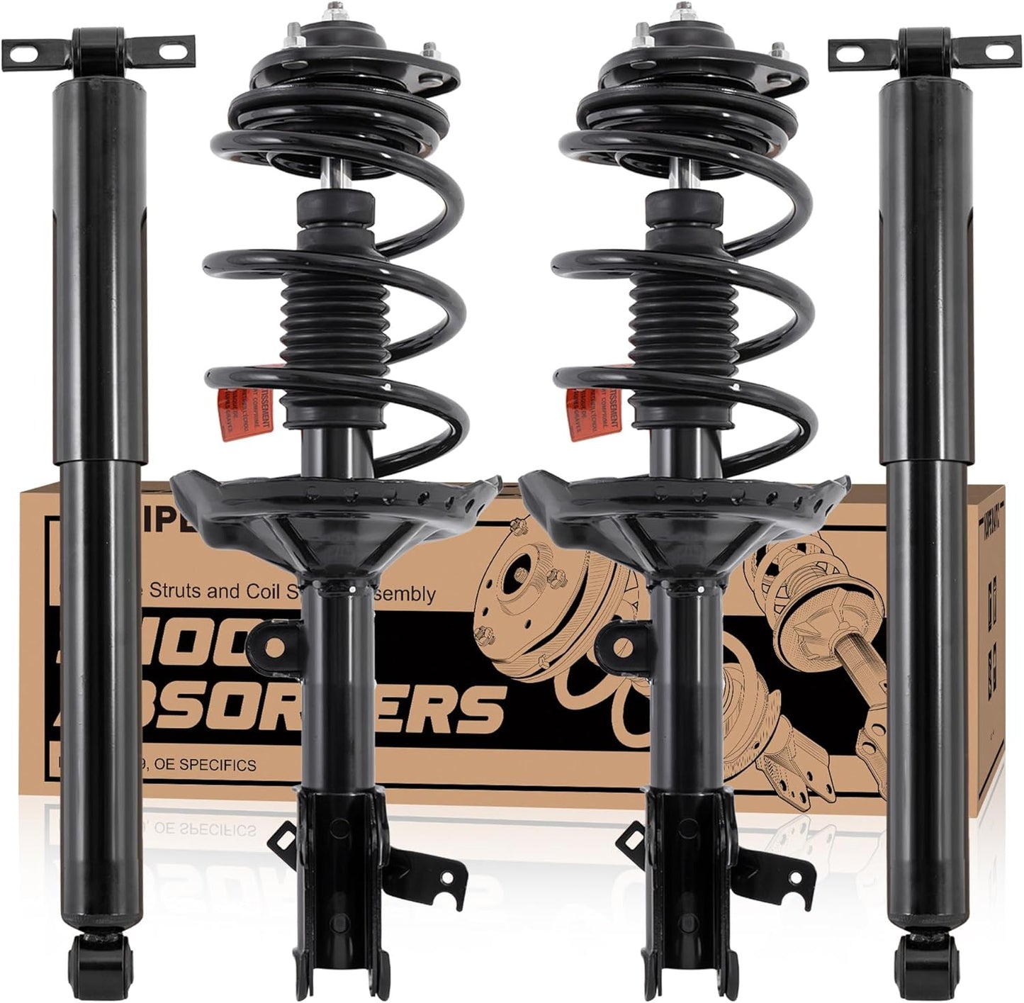 Complete Struts Coil Spring Assembly for 2005-2007 Honda Odyssey