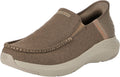 Skechers Mens Parson Ralven Slip-On - Comfortable All-Day Cushioning