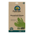 If You Care Latex Gloves Large - Cotton Lined Reusable Pair