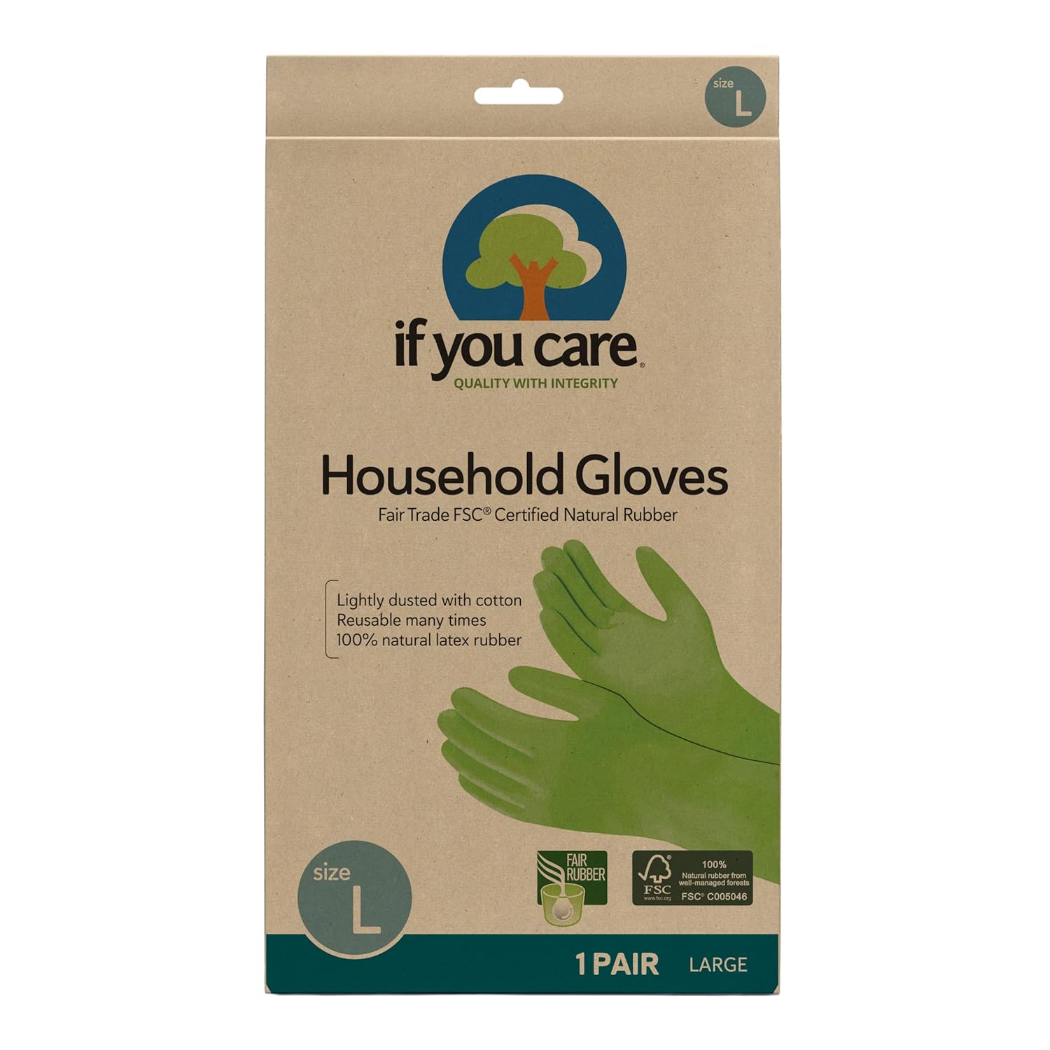 100% Cotton Lined Latex Gloves - Reusable & Versatile