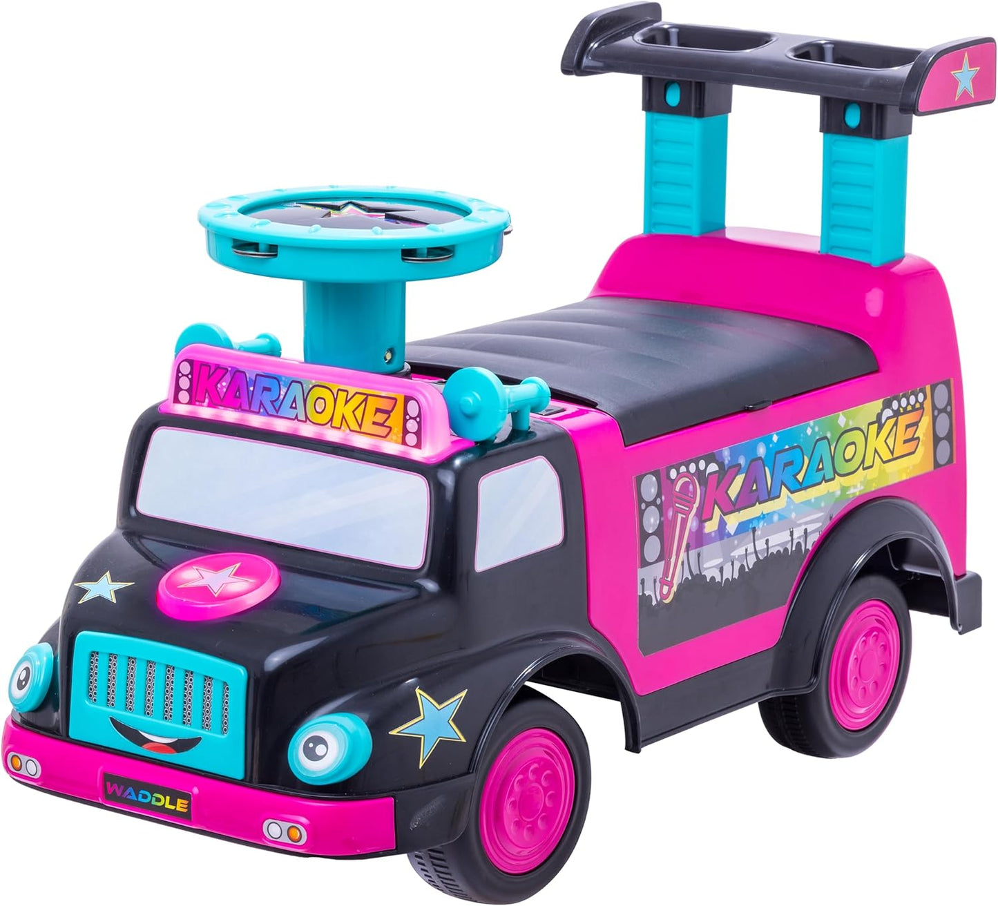 Toddler Ride On Toy with Musical Instruments for Active Play
