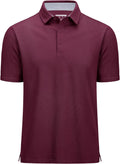 Men's Polo Shirt Cotton Pique Short Sleeve - Classic Cool Comfort