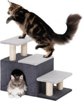 3-in-1 Pet Stairs for Cats and Small Dogs - Stable Joints Support
