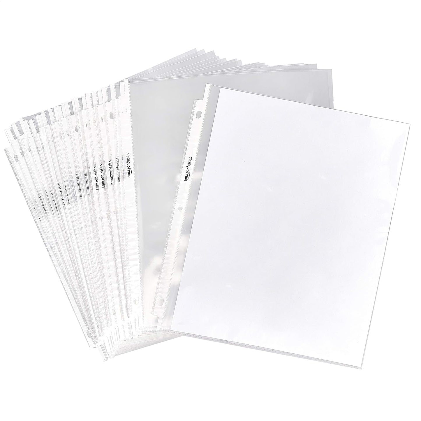 Clear Sheet Protectors for Organizing and Storing Documents