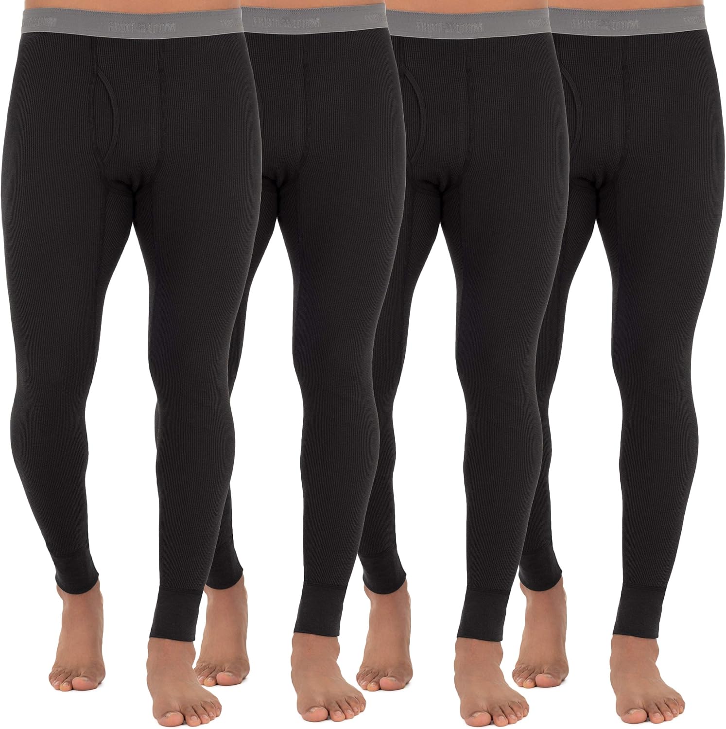 Fruit of the Loom Men's Recycled Premium Waffle Thermal Long Johns