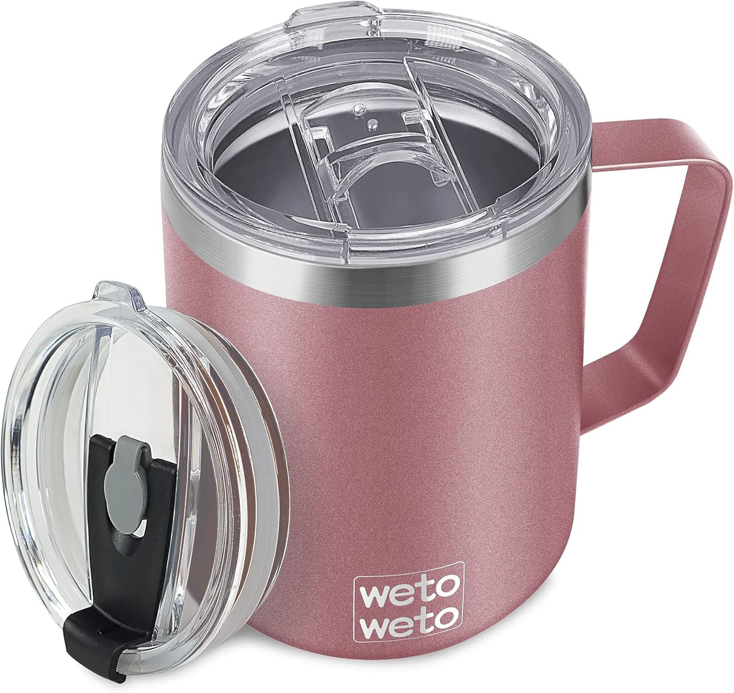14oz Insulated Rose Gold Coffee Mug