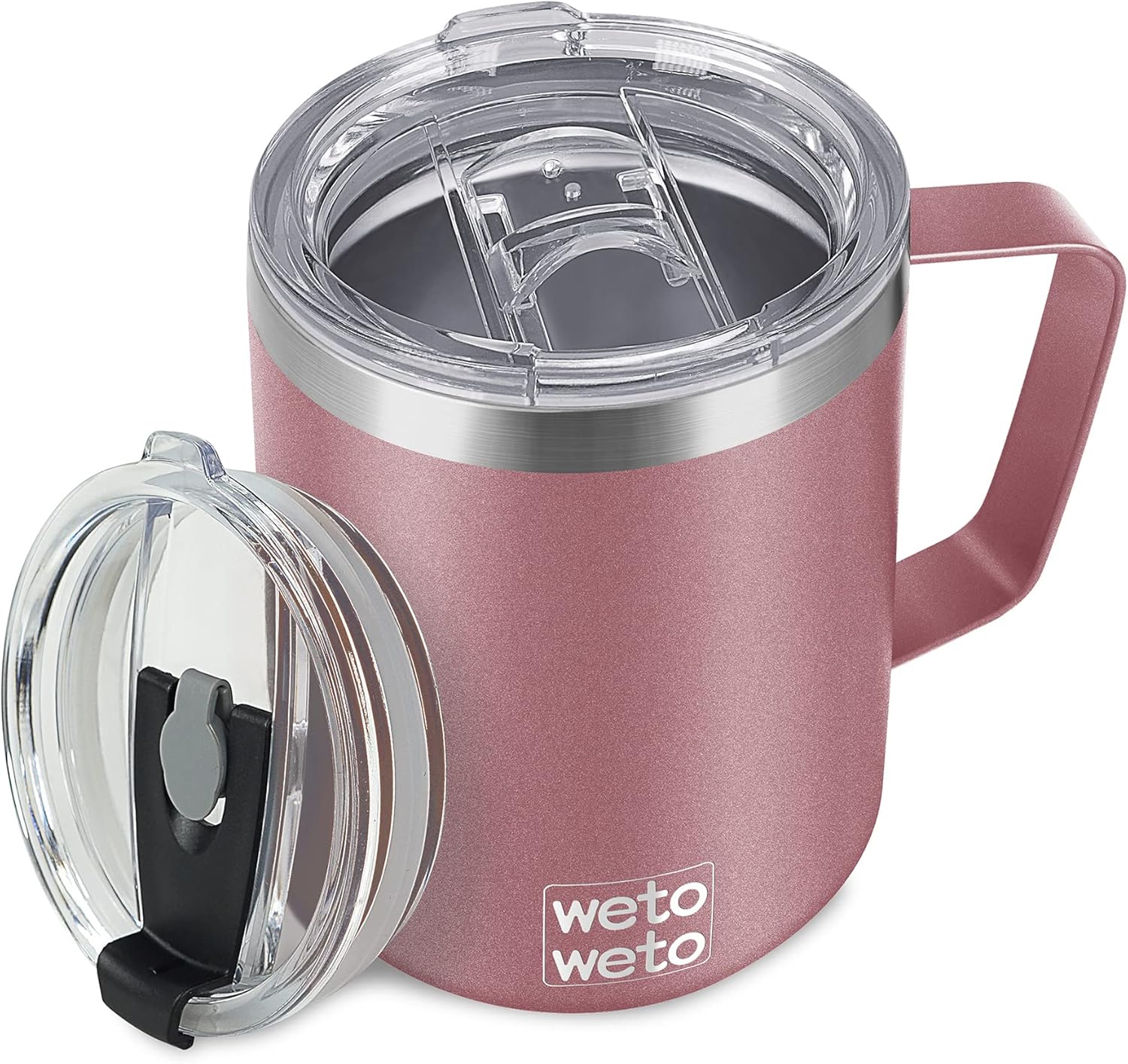 14oz Insulated Rose Gold Coffee Mug