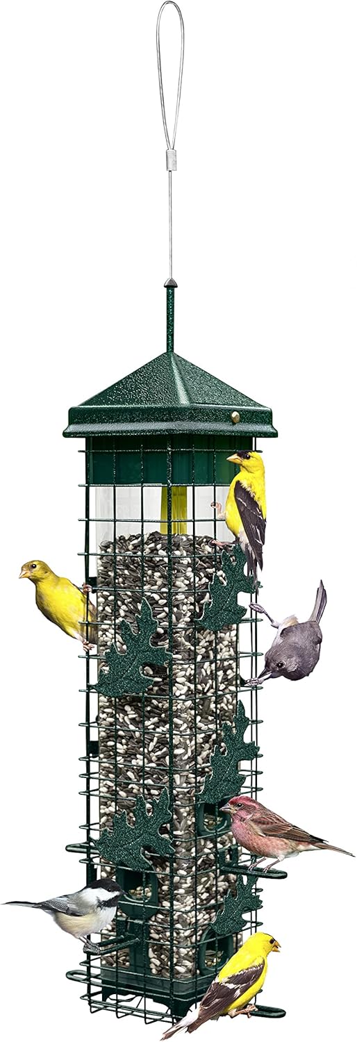 Squirrel Solution200 Squirrel-proof Bird Feeder with 6 Ports