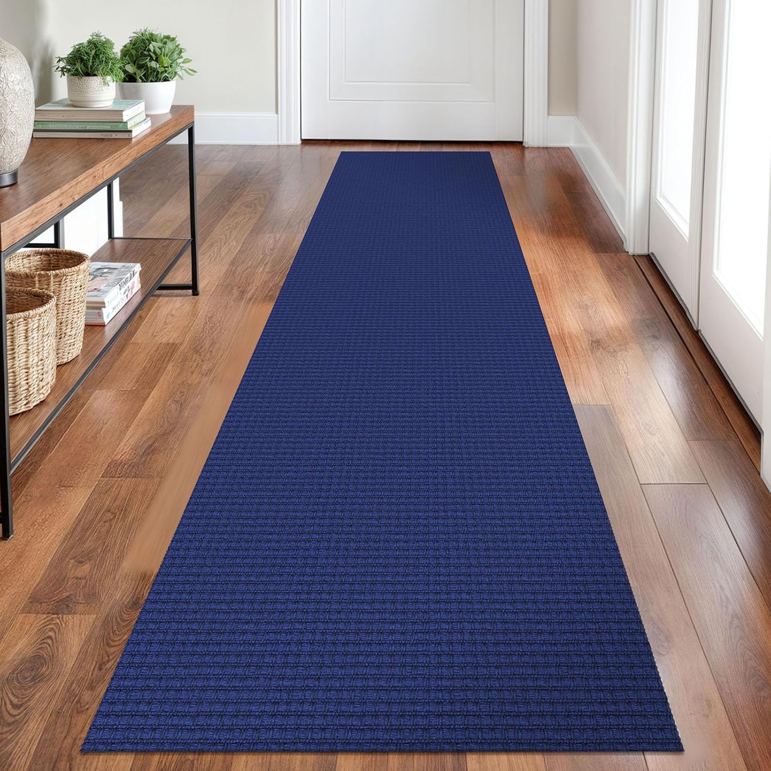 Braided Runner Rug 2x8 Ft Washable for Hallways and Kitchens