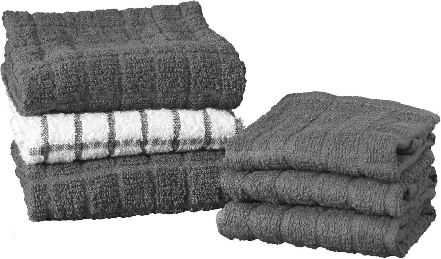 Ritz Premium Cotton Towel Set: Absorbent & Soft - 6 Pack
