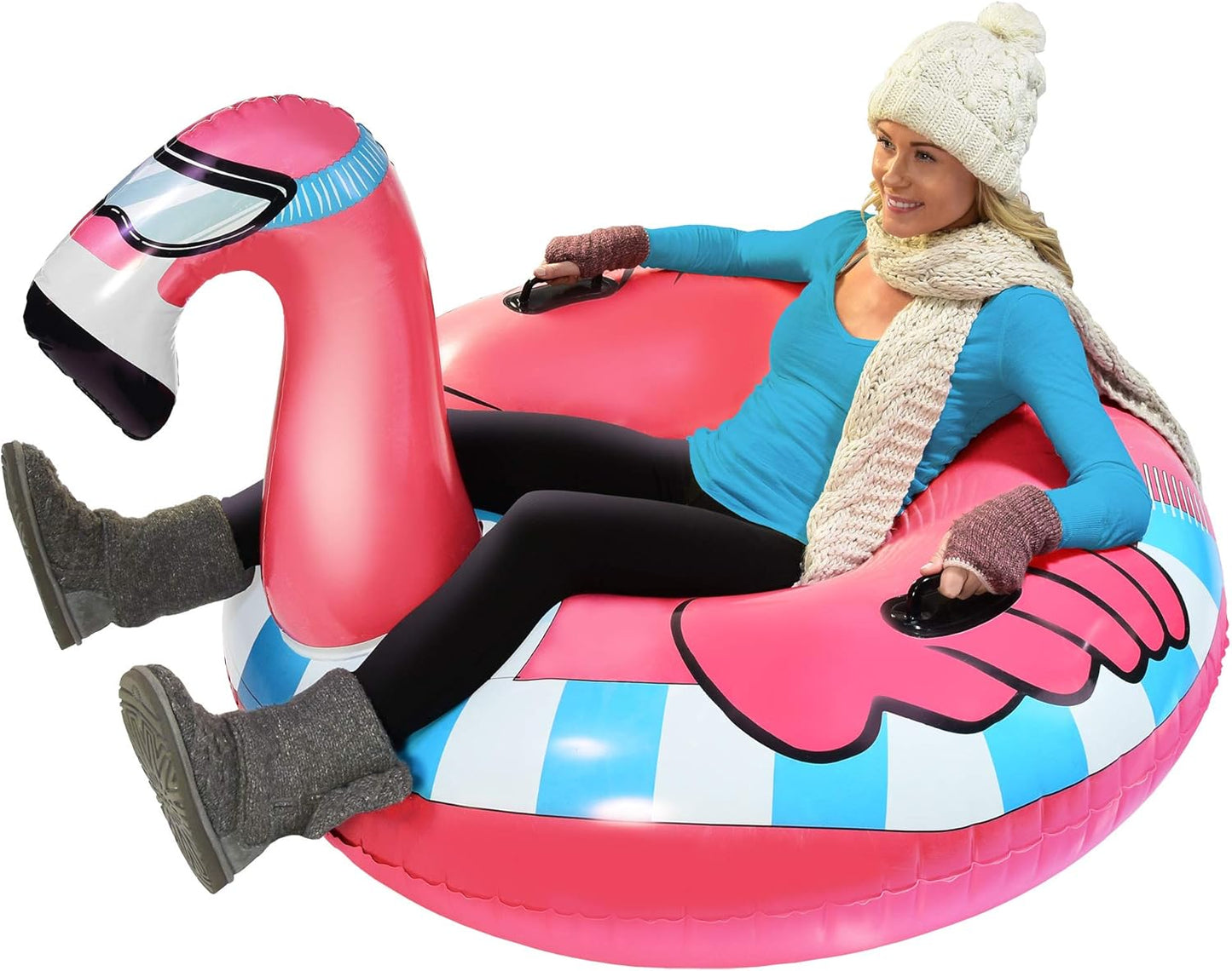 GoFloats Winter Snow Tubes for Fun Sledding Adventures