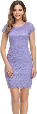 ODCOCD Women's Lace Dress for Parties, Weddings, and More