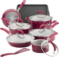 Rachael Ray Create Delicious Nonstick Cookware Set, 13 Piece