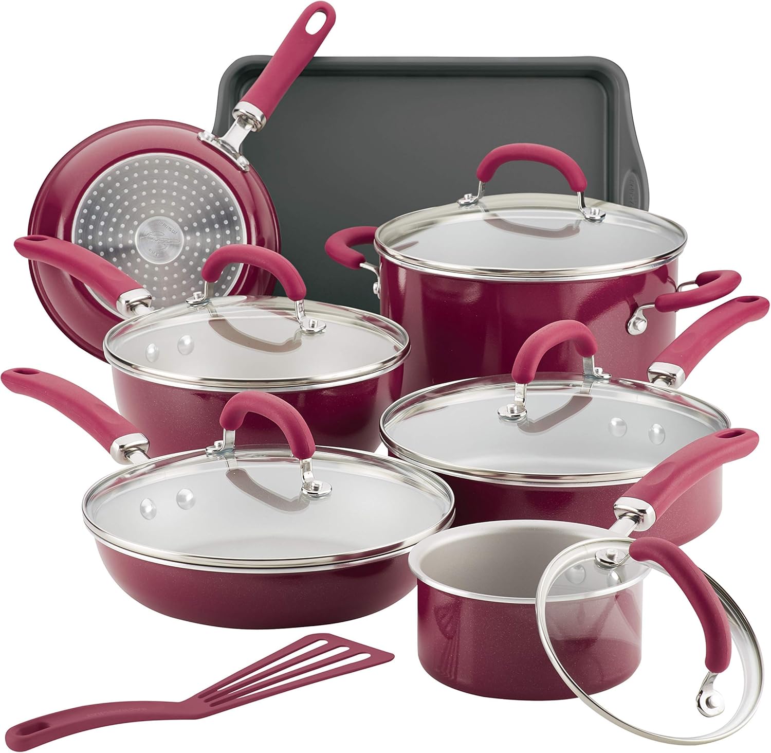 Rachael Ray Create Delicious Nonstick Cookware Set for Every Chef