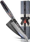 5.5ft Japanese Utility Knife VG10 Core - Handcrafted Precision
