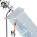 HarJue Filter Shower Head 8 in Rainfall Combo - High Pressure Skin