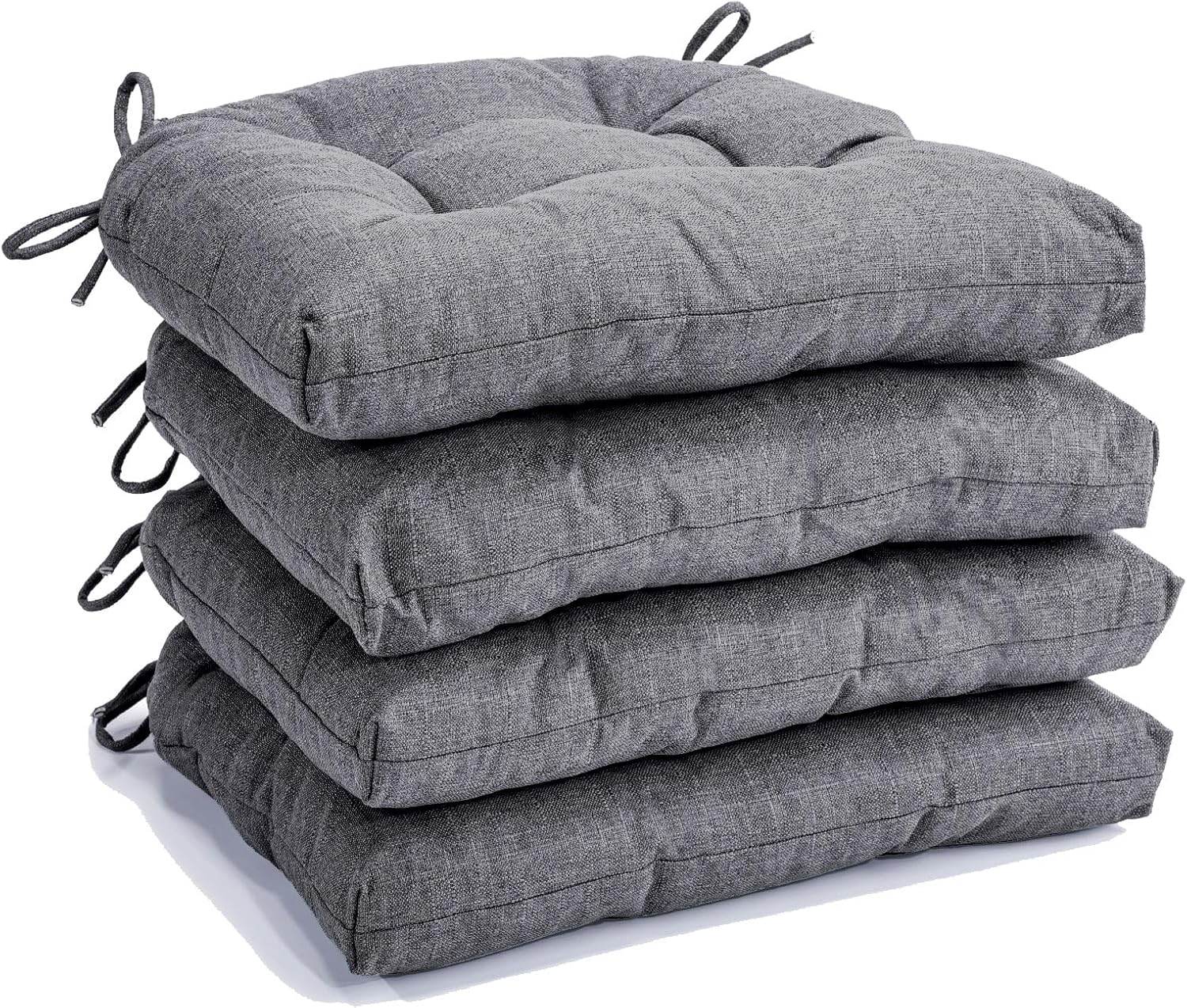 Chair Cushions for Dining Chairs Set of 4, Non Slip Comfort