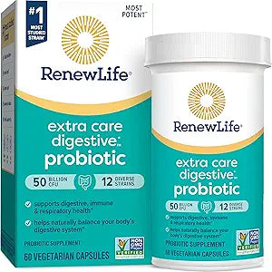 Renew Life Adult Probiotics for Digestive and Immune Health