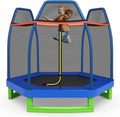 Giantex 7 Ft Trampoline for Kids - Sturdy Small Trampoline