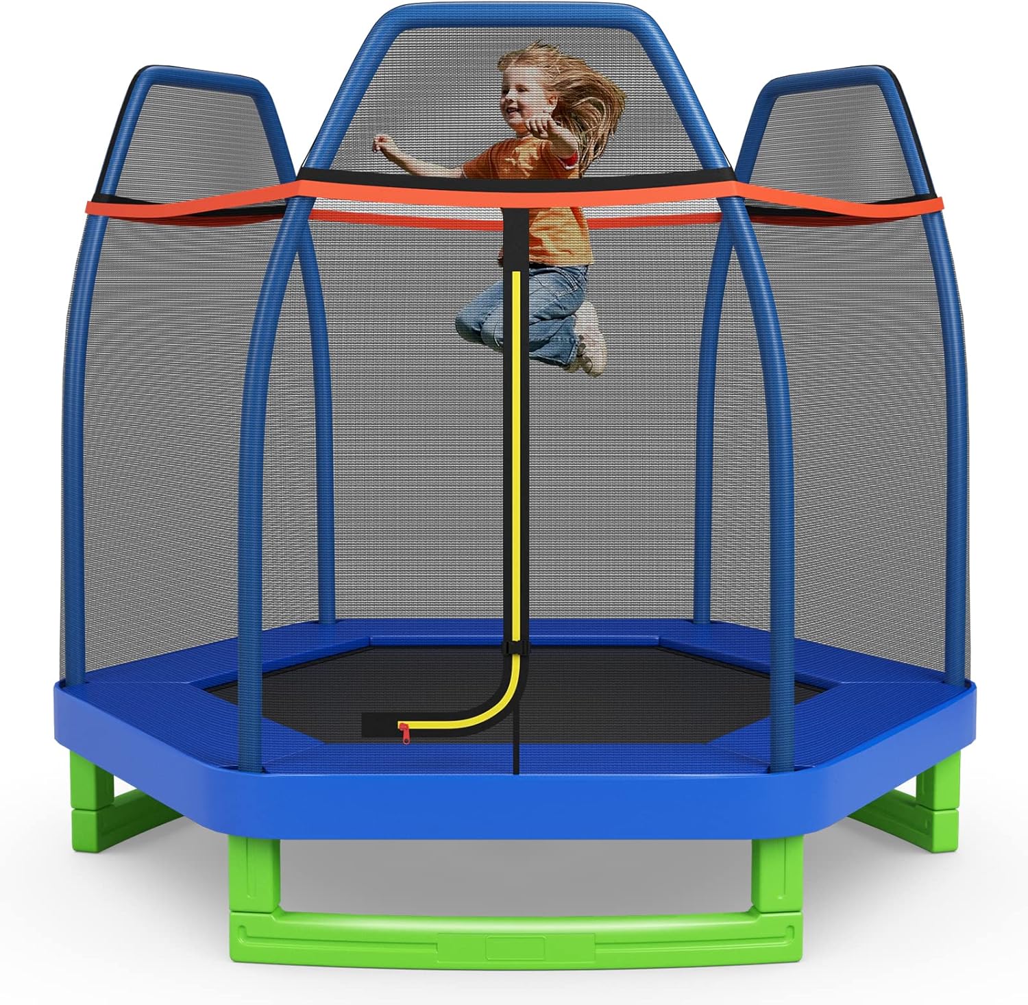 Giantex 7 Ft Trampoline for Kids - Safe and Fun Indoor Outdoor Play
