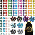 CiaraQ DND Dice Set 26 x 7 (182pcs) - Bulk Polyhedral Dice for RPGs