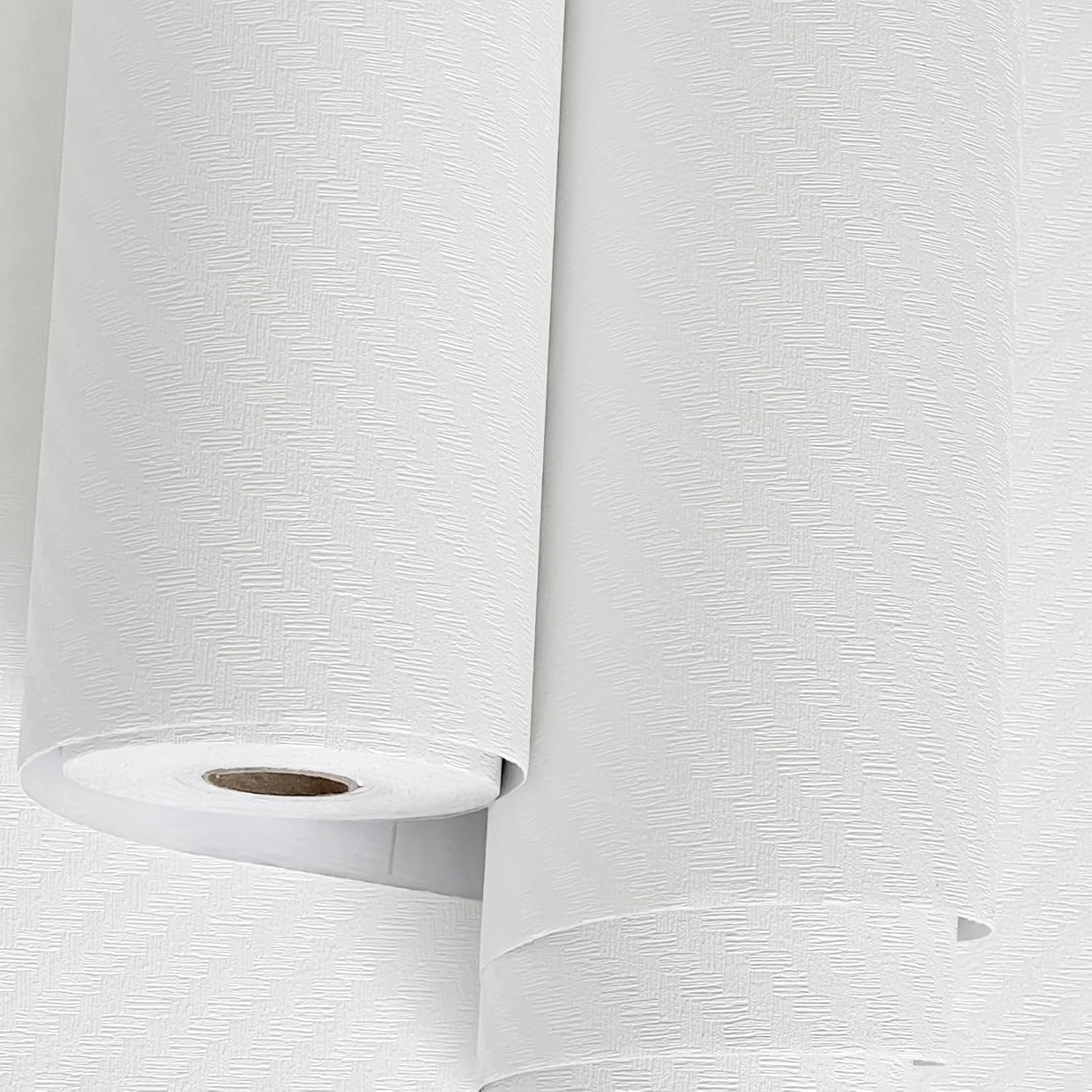 Haimin Fabric Wallpaper Textured Contact Paper for Home Decor