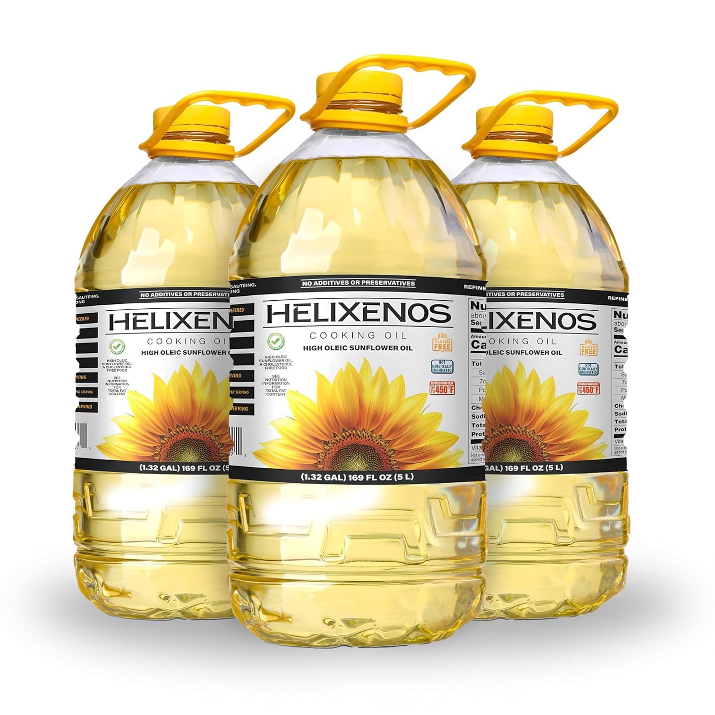 High Oleic Sunflower Oil for Heart-Healthy Cooking & Skincare