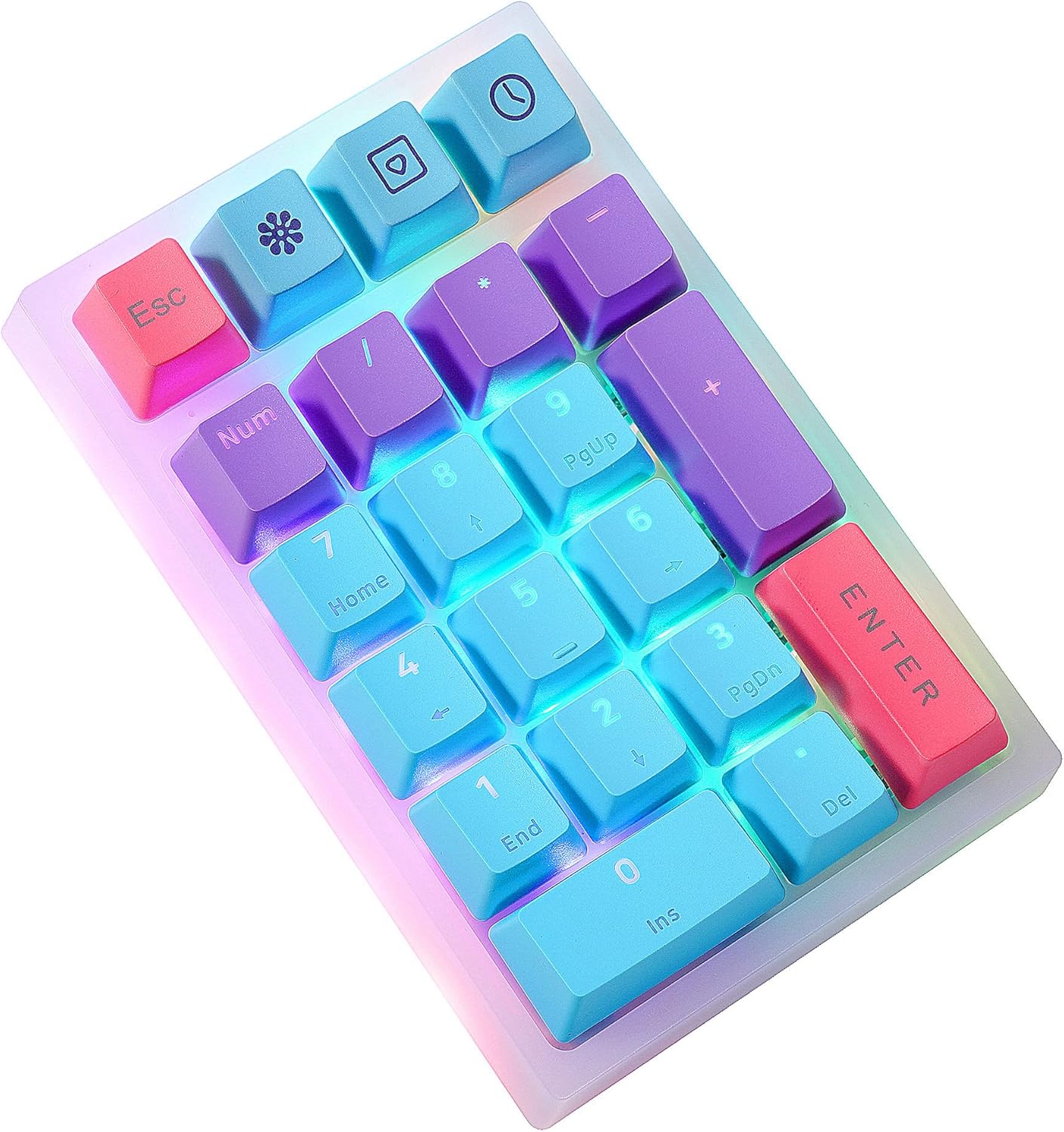 BOYI TD21 Hot Swappable Numpad with RGB Backlit Features