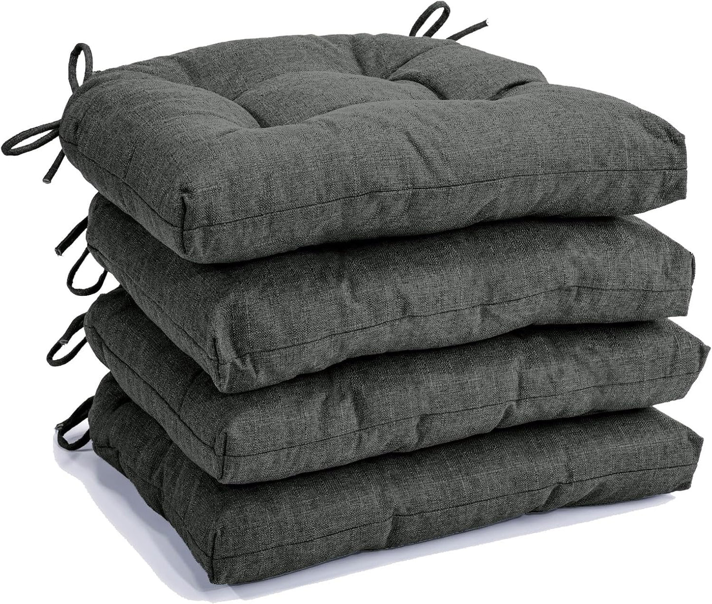 Chair Cushions for Dining Chairs Set of 4, Non Slip Design