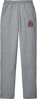 College Fleece Sweatpants Unisex Alabama AAMU - Official NCAA